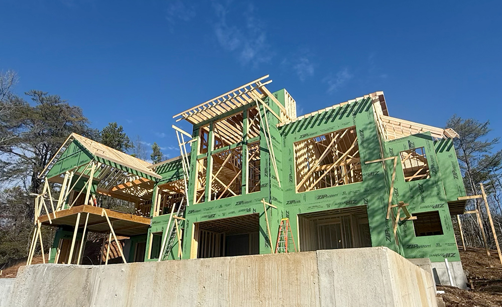 Home under construction